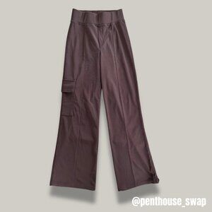 Brown Wide Leg Leggings, Size M (fits like S)